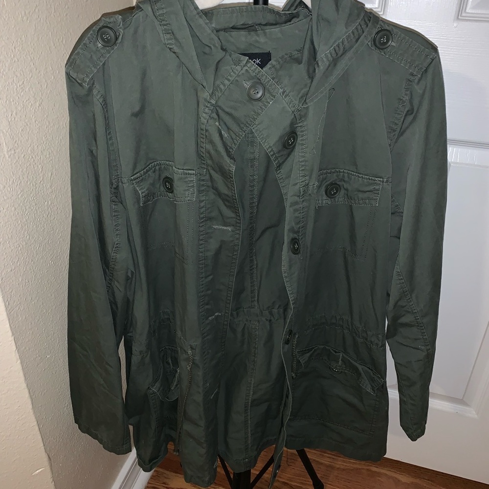 Military Style army green jacket